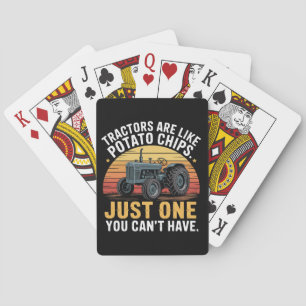 Jeu De Cartes Les tracteurs sont comme des chips