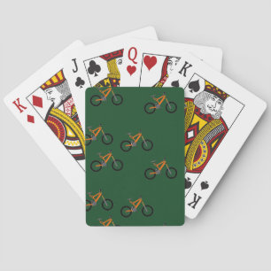Jeu De Cartes Les vélos en vert