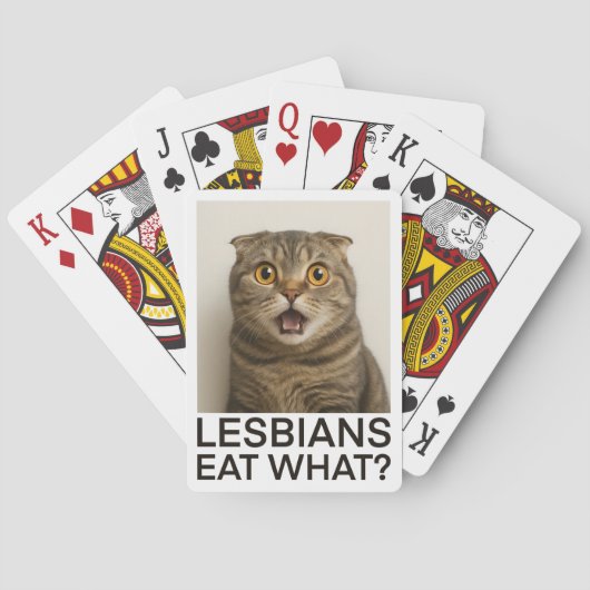 Jeu De Cartes Lesbians Eat What Funny (dos)