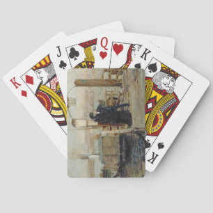 Jeu De Cartes L'étape d'atterrissage