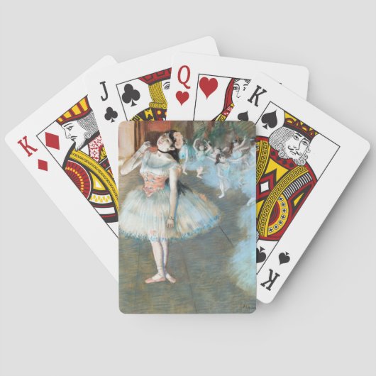 Jeu De Cartes L'étoile par Edgar Degas (dos)