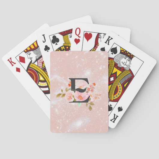 Jeu De Cartes Letter E (dos)