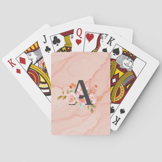Jeu De Cartes Lettre A (dos)
