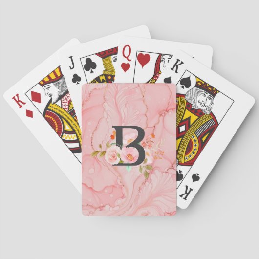 Jeu De Cartes Lettre B (dos)