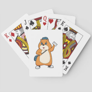 Jeu De Cartes Lettre hamster Postman