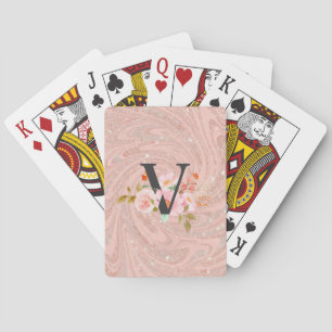 Jeu De Cartes Lettre V