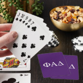Jeu De Cartes Lettres grecques Phi Alpha Delta (In Situ)