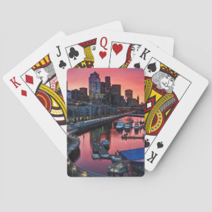 Jeu De Cartes Lever de soleil au pilier 66 regardant vers le bas