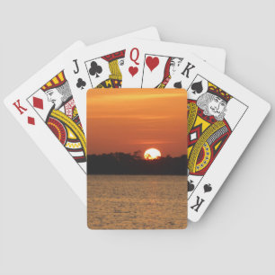 Jeu De Cartes Lever de soleil sur la baie de Perdido