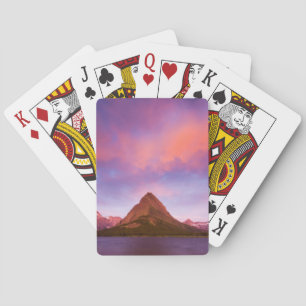 Jeu De Cartes Lever du soleil sur Glacier