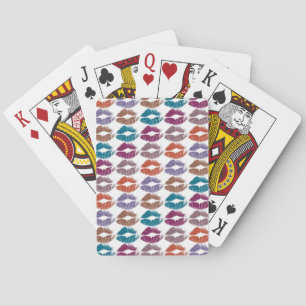 Jeu De Cartes Lèvres colorées élégantes #20