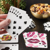 Jeu De Cartes Lèvres scintillantes : Motif de mode Leopard (In Situ)