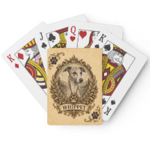 Lévrier Whippet, Chien du Patrimoine Vintage