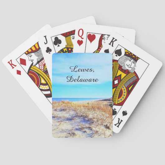 Jeu De Cartes Lewes Delaware Joue Des Cartes (dos)