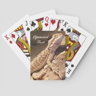 Jeu De Cartes Lézard Dragon Porté Par Un Bébé Personnalisé