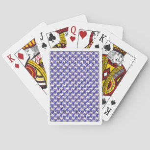 Jeu De Cartes Lézards pop art.