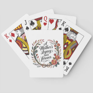 Jeu De Cartes L'héritage d'une mère vit à jamais