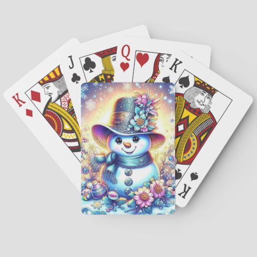Jeu De Cartes L'hiver festif (dos)