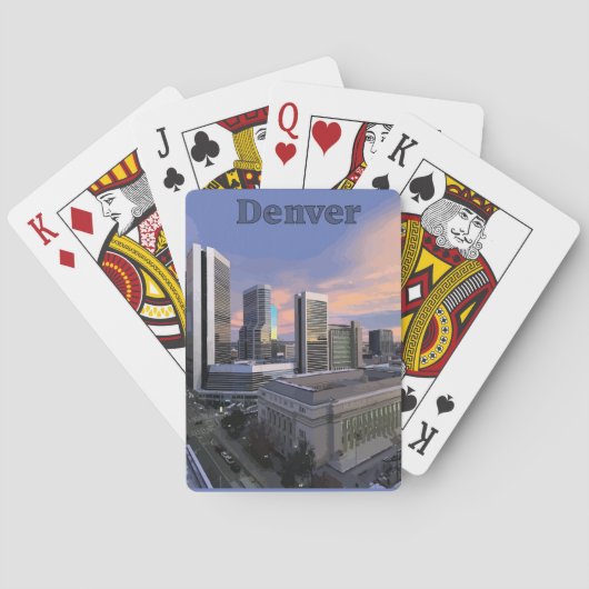 Jeu De Cartes L'horizon de Denver (dos)