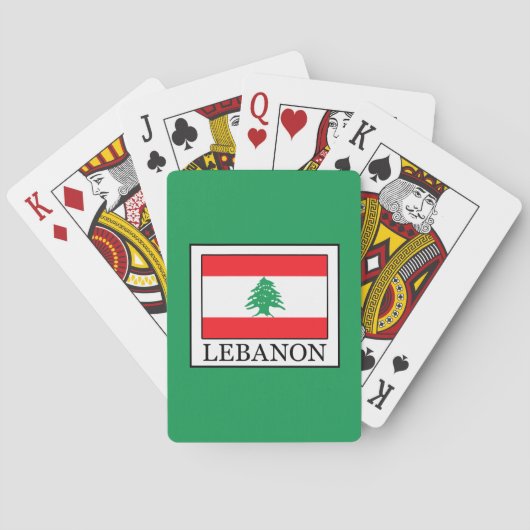 Jeu De Cartes Liban (dos)