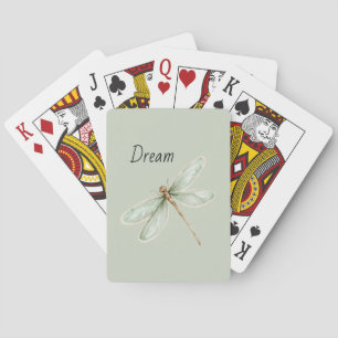 Jeu De Cartes Libellule Rêve Menthe