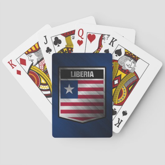 Jeu De Cartes Libéria (dos)