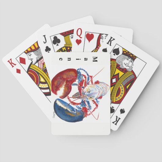 Jeu De Cartes Liberty Lobster Jouer aux cartes (dos)
