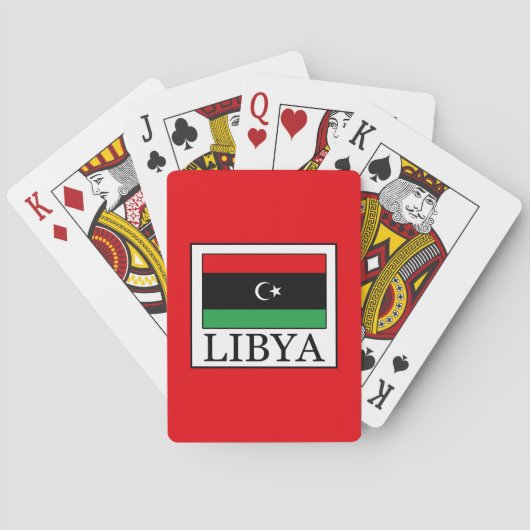 Jeu De Cartes Libye (dos)