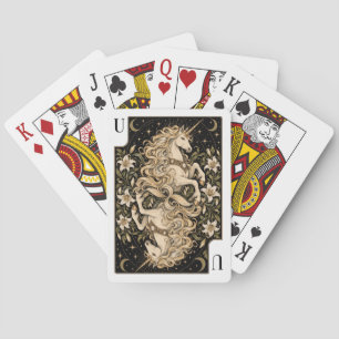 Jeu De Cartes Licorne, Art du Tarot Starlit