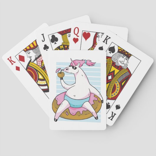 Jeu De Cartes Licorne d'été (dos)