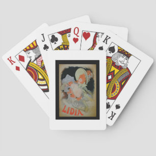 Jeu De Cartes 'Lidia', 1895 (colour litho)