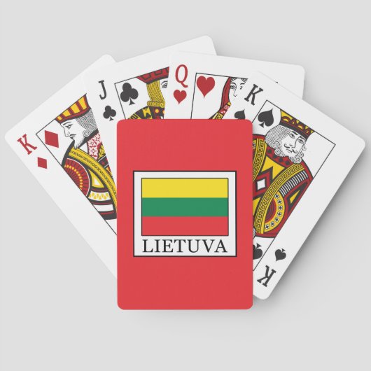 Jeu De Cartes Lietuva (dos)