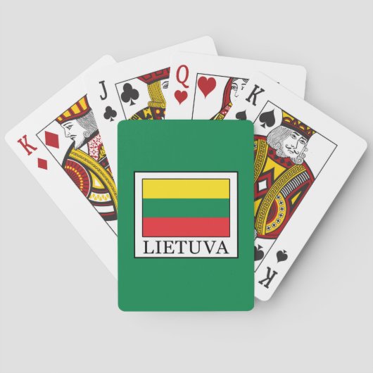 Jeu De Cartes Lietuva (dos)