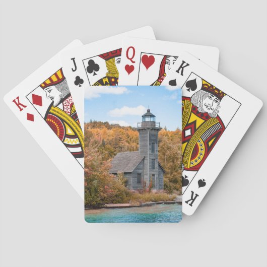 Jeu De Cartes Lighthouses | Grand Islande Est Channel Light (dos)