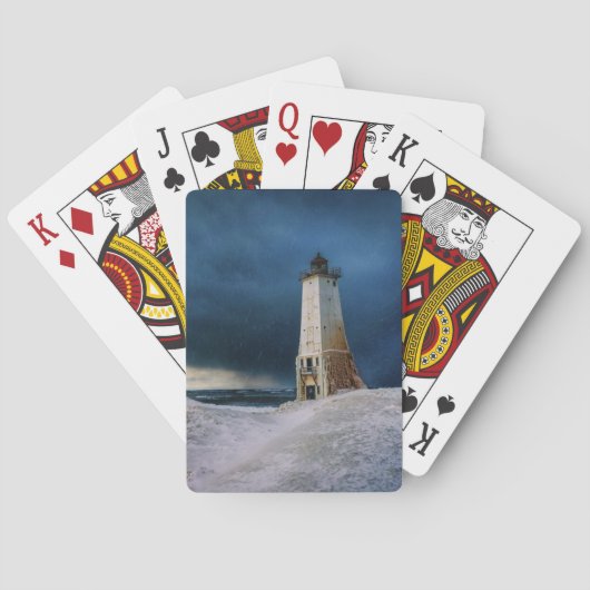 Jeu De Cartes Lighthouses Lac Michigan (dos)