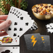 Jeu De Cartes Lightning Bolt in Concrete (In Situ)