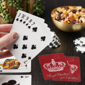 Jeu De Cartes Ligne de sang royale - Rouge (In Situ)