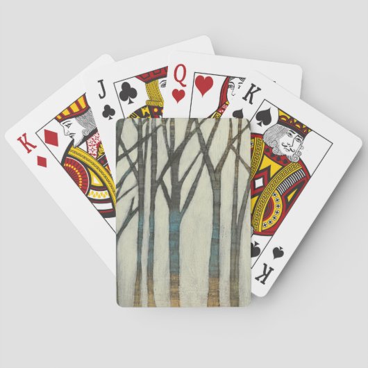 Jeu De Cartes Ligne I de bouleau (dos)