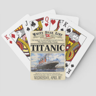 Jeu De Cartes Ligne Titanic White Star