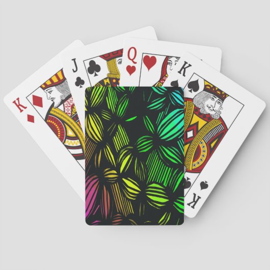 Jeu De Cartes Lignes mystérieuses (dos)