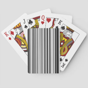 Jeu De Cartes Lignes noires et blanches