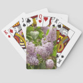 Jeu De Cartes Lilac Bush Belles fleurs de printemps violettes (dos)