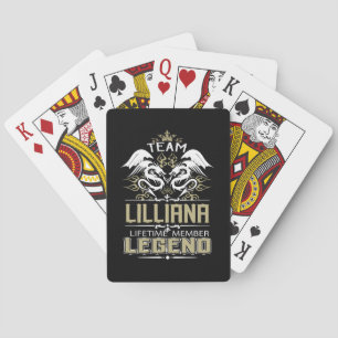 Jeu De Cartes Lilliana Lilliana Dragon Membre à vie Légende