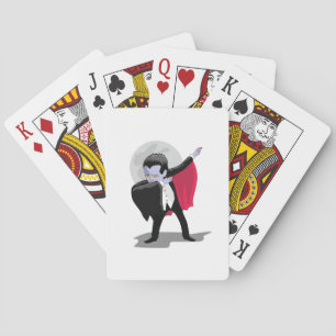 Jeu De Cartes Limande Halloween de Dracula drôle