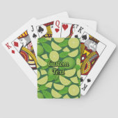 Jeu De Cartes Lime (dos)