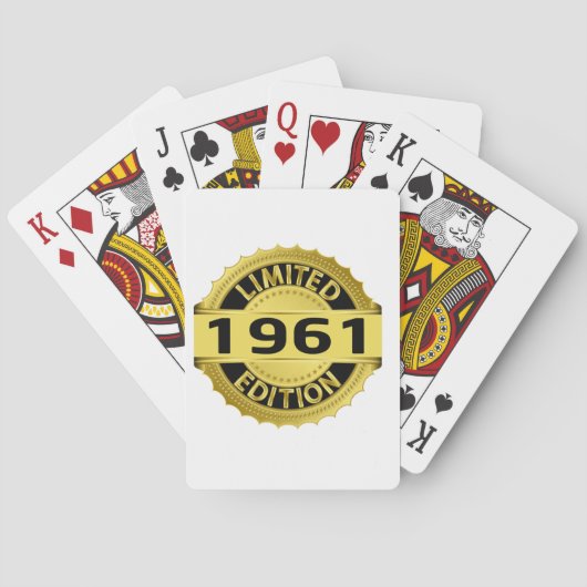 Jeu De Cartes Limited 1961 Edition (dos)