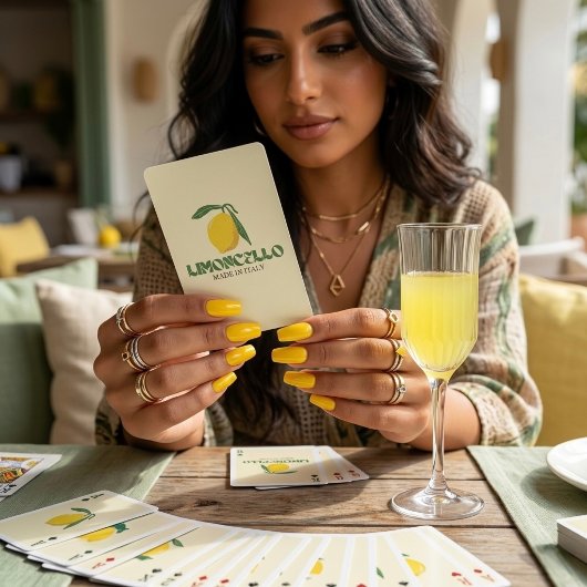 Jeu De Cartes Limoncello