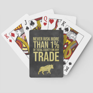 Jeu De Cartes L'Investisseur Ne Risque Jamais Plus De 1 %