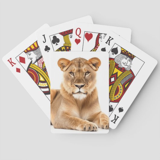 Jeu De Cartes Lion (dos)