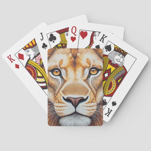 Jeu De Cartes Lion (dos)